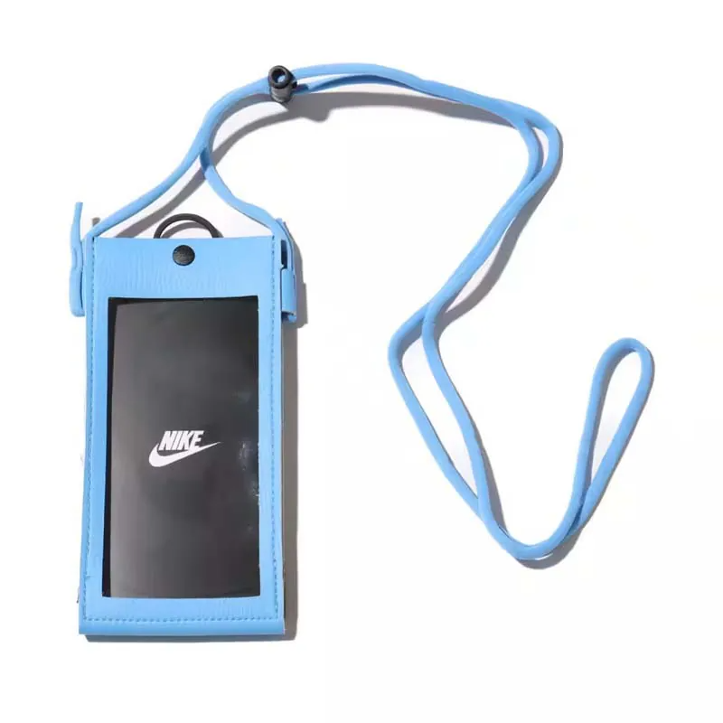 Nike 青 サングラス ケース付き Nike Premium Leather Phone Case Crossbody Bag University Blue