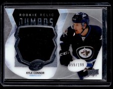 2016-17 Upper Deck ICE Rookie Relic Jumbos Kyle Connor Rookie 055/199 Winnipeg