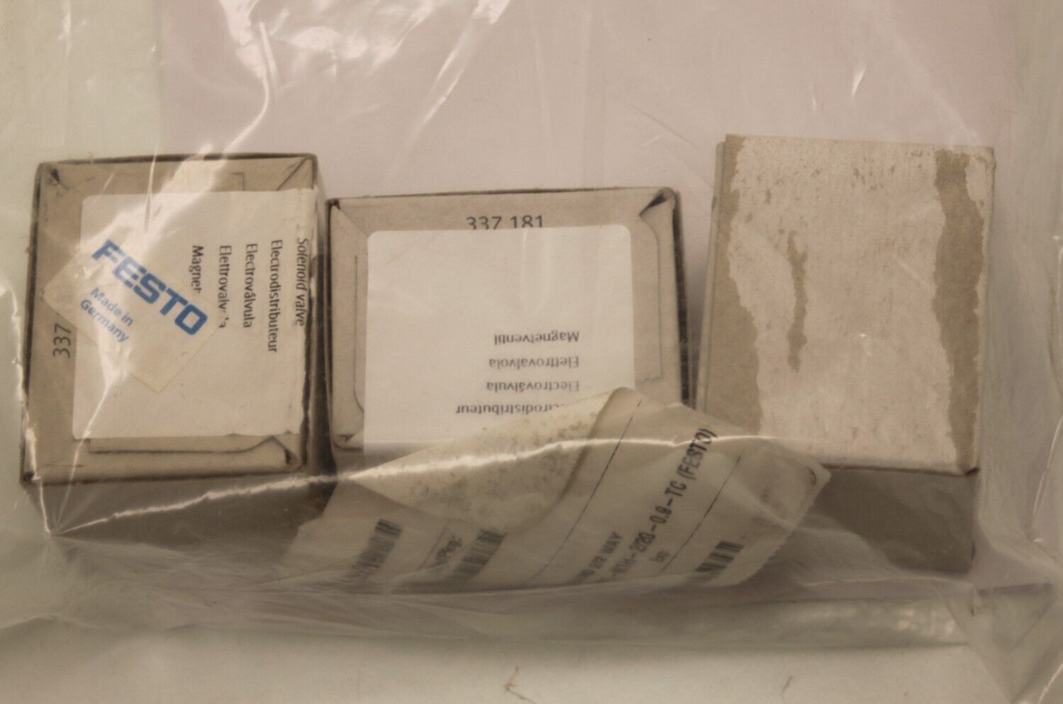 MHA1-M1H(LOT OF 3) / SOLENOID VALVE / FESTO