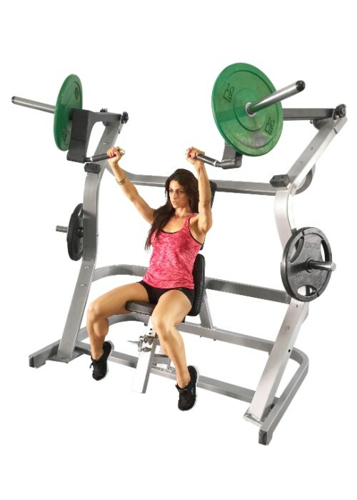 Prensa de pecho ancho lateral Muscle D apalancamiento de potencia ISO | gimnasio cargado de placa