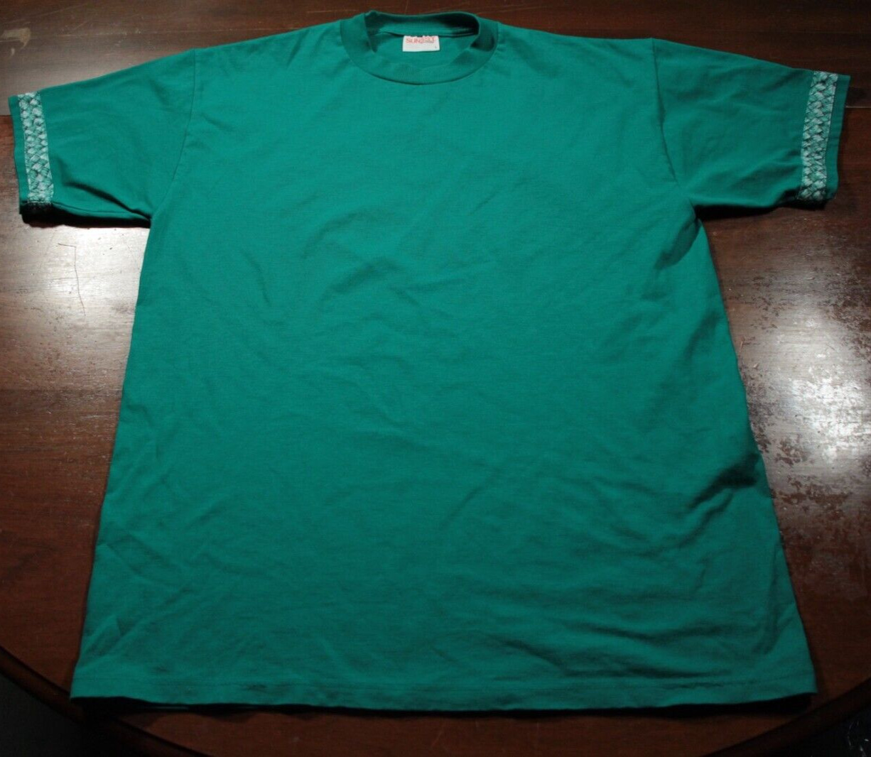 Vintage 80s 90s Blank Sunbelt Sportswear T-Shirt L - image 1