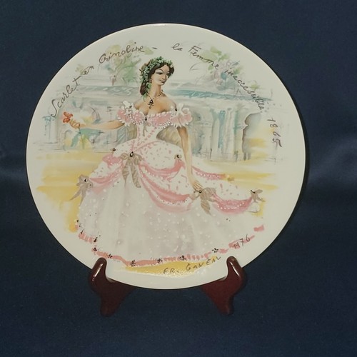 Vtg Limoges Women of the Century Set of 3 Plates - 第 1/9 張圖片