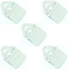 5 Holdon Tarpaulin Tensioner WHITE MINI Eyelet Clamp Repair Clamp Eye Holder Clamp
