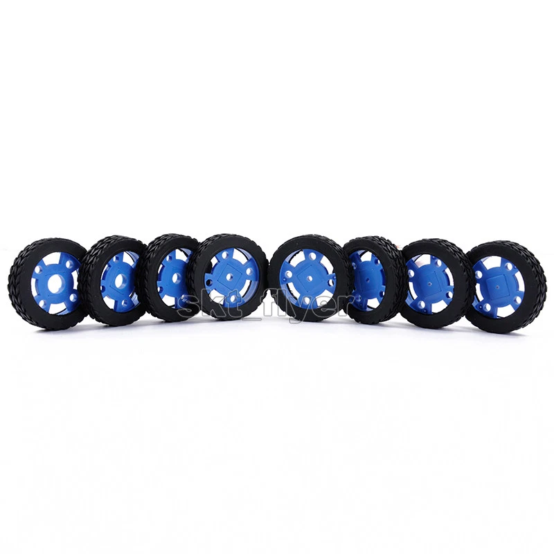 2pcs Toy Stroller Car Tyre Rubber Wheel  47*12MM 2mm 3mm Model Accessories DIY  - Image 2 of 4