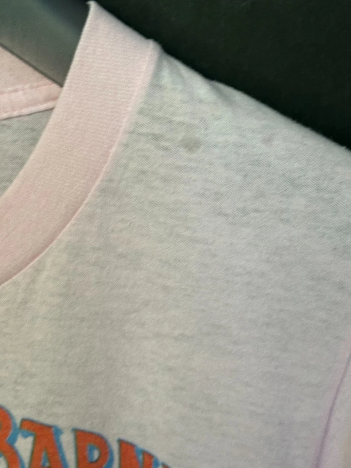 Camiseta Vintage Screen Stars Rosa Ringling Bros. Circo gráfico XS Foto 4 de 4