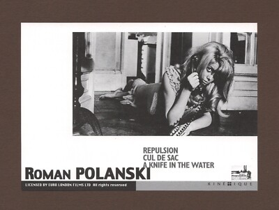 Repulsion 1965 RARE mini poster Chirashi flyer Polanski films Cul-de-sac JP