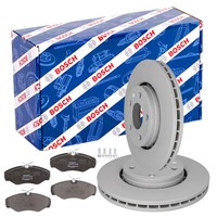 2X Bosch Bremsscheiben 305Mm BeläGe Vorne FüR Primastar Vivaro A Trafic II