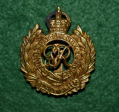 Mützenabzeichen The Corps of Royal Engineers - 1937-1949