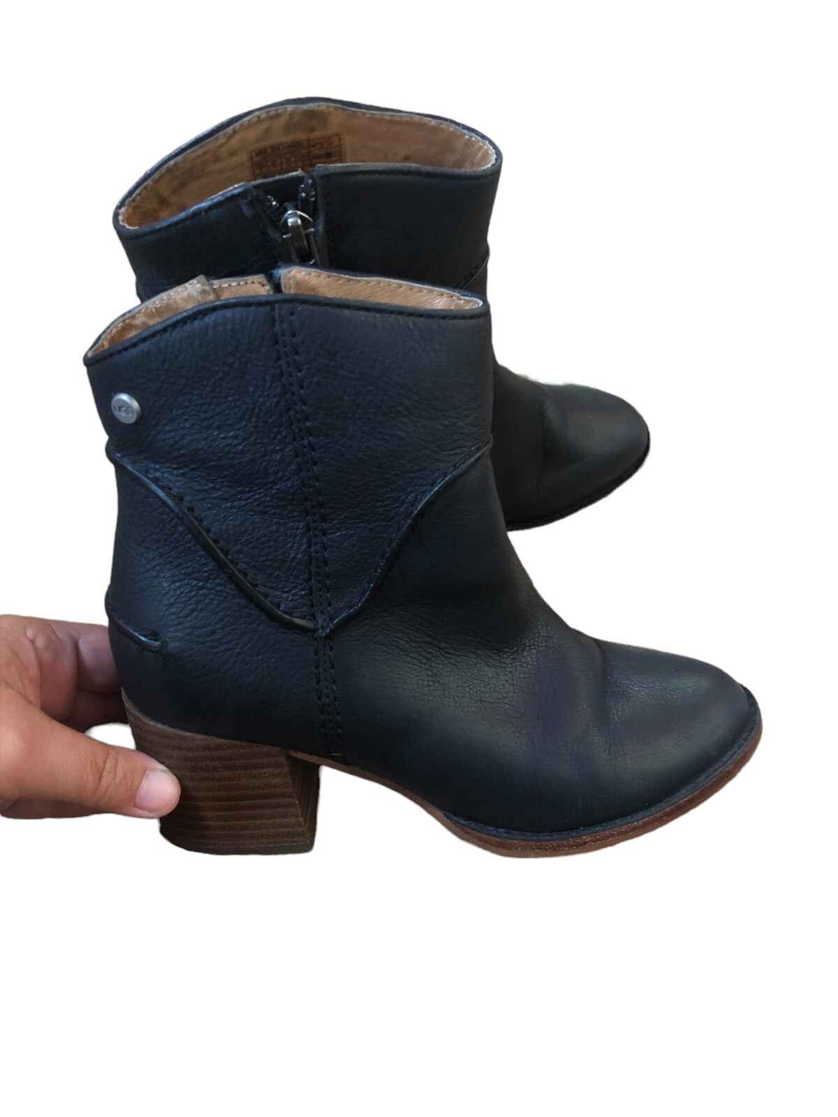 Ugg Annie Booties, Dark Blue, Size 5 