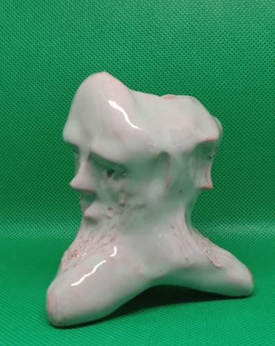 "One is not enough" - Original Clay Sculpture, hand made and glazed. - Picture 5 of 7