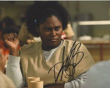 DANIELLE BROOKS SIGNED 'ORANGE IS THE NEW BLACK' 8X10 PHOTO C w/COA ACTRESS