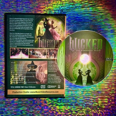 WICKED One Wonderful Night DVD 2025 TV Special ARIANA FOR GOOD NEW