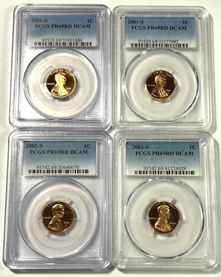 1992s-2019w (20) Lincoln Proof Cents All PR69DCam PCGS Includes Blue PCGS Holder - Image 4 of 4