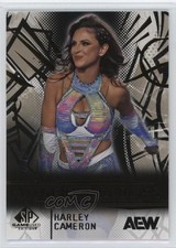 2025 SP Game Used AEW Authentic Rookies Gold 40/99 Harley Cameron #95 09q5