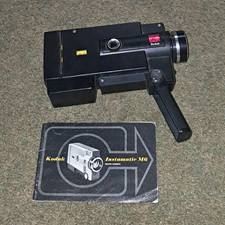 Vintage Kodak Instamatic M6 Super 8 Movie Camera w/ Manual Prop Decor PARTS