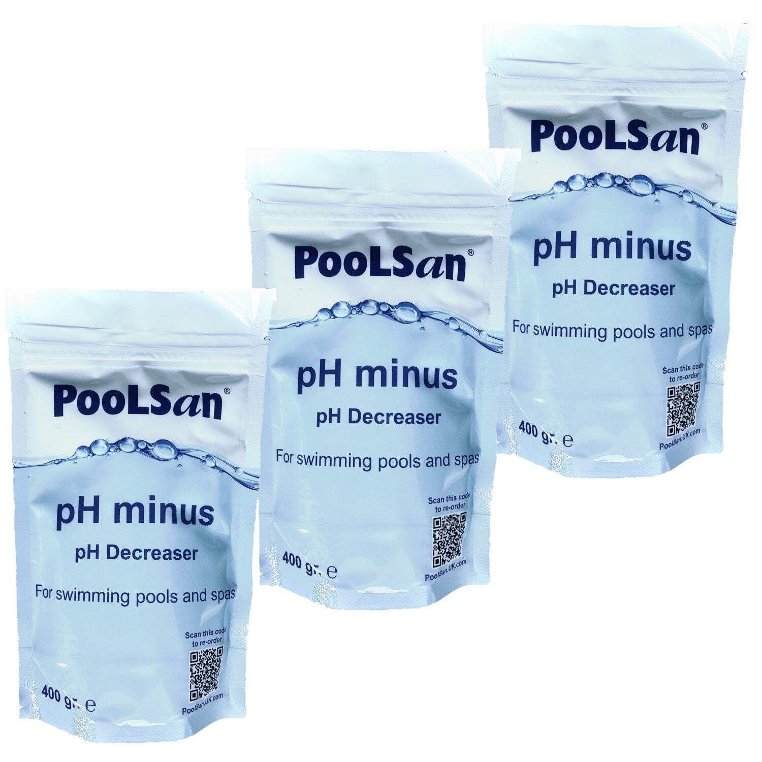 PoolSan pH Minus pH reducer and alkalinity reducer 1200gr for pools & hot tubs