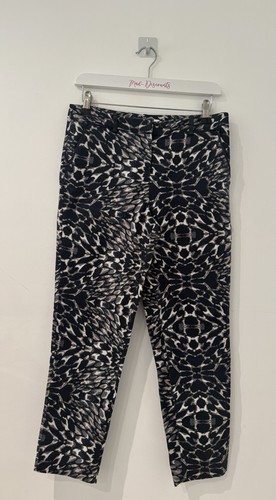 Pantalones cortos de algodón con estampado animal de terciopelo para mujer como nuevos ~ talla 10 - Imagen 2 de 10