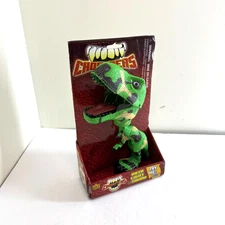 Wild Republic Chompers Green T-Rex Grabber Toy With Light And Sound New in Box