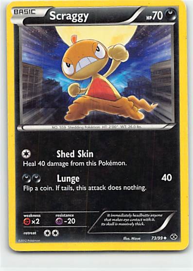 Scraggy Common Dark Explorers 67/108 NM