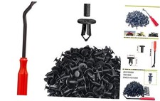 120 PCS Fender Clips ATV Nylon Fender Clips Expansion Fastener Rivets Push Pin
