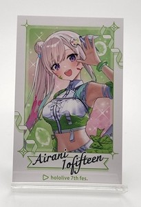 Airani Iofifteen Iofi hololive 7th fes Ridin' on Dreams Cheki-Style Card Stage 2