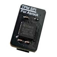 TPM 2.0 Security Module, 14-Pin SPI Interface, Compatible with Asrock Motherboar
