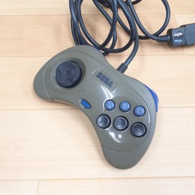 Sega Saturn Japanese Gray console bundle with 6 games & memory tested