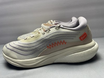 Adidas Women's Size 9 Cream White Supernova 2.0 x Parley Running Shoes us HP2241