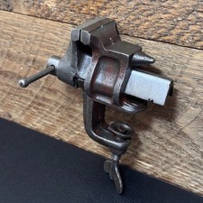 Antique Early 1900s BONNEY Clamp-On Jeweler's Anvil Vise 1-1/2