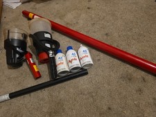 Solo Smoke Pole With Heat Detecter And Smoke Detecter Head