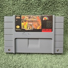 Super Nintendo WWF Super Wrestlemania SNES Untested