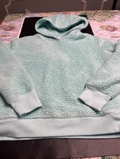 Athleta Girl Go Snug Sherpa Hoodie Sz L 12 