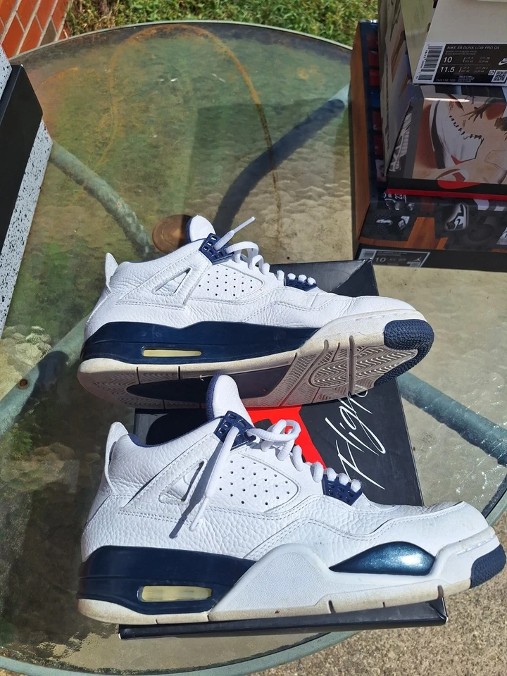 Air Jordan 4 Retro LS Columbia Talla 9.5 Foto 4 de 4