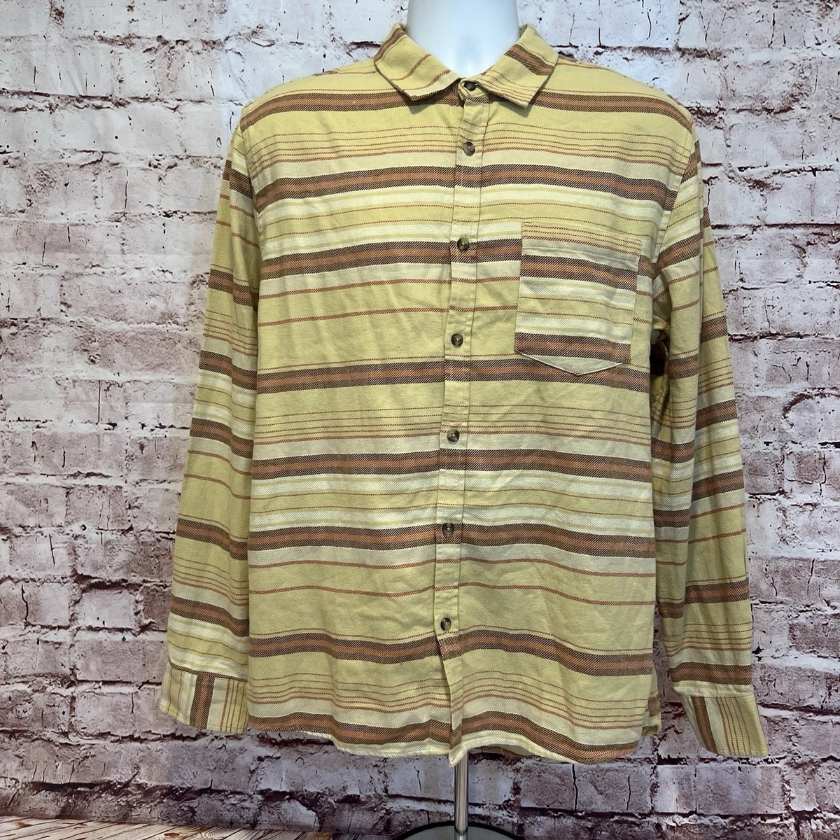 シャツ Cotton On Cotton Long Sleeve Casual Button-Down Shirts for Men for