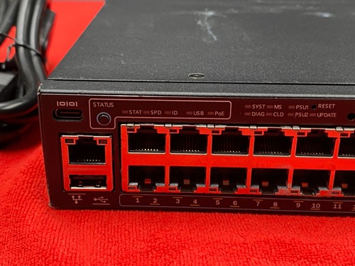 RUCKUS ICX7150-48ZP-E2X10G 16x 1G RJ45/2.5G PoH ports, 32x 1G RJ45 PoE+ 2x SFP+ - Picture 2 of 12