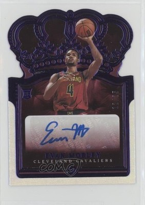 2021-22 Panini Crown Royale Rookie Purple 12/25 Evan Mobley #RC-EMB Auto RC 00jz
