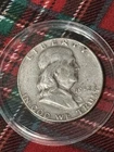1962 D Franklin Half Dollar - NICE Circulated Condition In Case