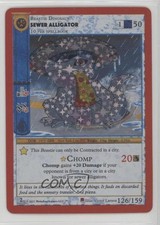 2021 MetaZoo - Cryptid Nation 2nd Edition Reverse Holo Sewer Alligator #126