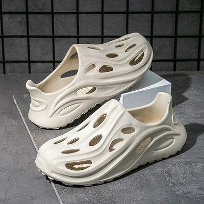 Mens EVA Recovery Clogs Lightweight Slip On Beach Comfort Shoes