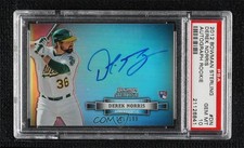 2012 Bowman Sterling Rookie Refractor /199 Derek Norris PSA 10 GEM MT Auto e8i