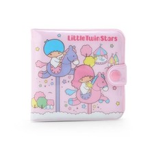 Little Twin Stars vinyl wallet kiki Lala kawaii Gift NEW Sanrio Retro Japan F/S
