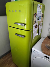 SMEG FAB32 Green Freestanding Fridge Freezer 2 Door