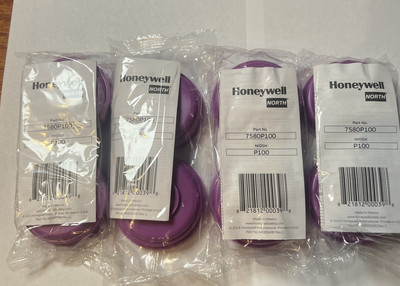 #ad #ad North Safety 7580P100 Respirator Filter Cartridge 4Packs Of 2 $45.00