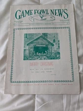 Gamefowl News  Magazine December 1960