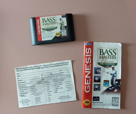 BASS Masters Classic: Pro Edition (Sega Genesis, 1996) Tested 