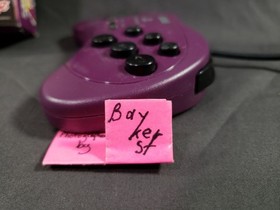 PlayStation 2 PS2 Controller Darkstalkers Purple Sega Saturn Style Pad Box cib