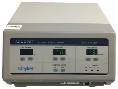 STRYKER SONOPET UST-2100 ULTRASONIC CONSOLE