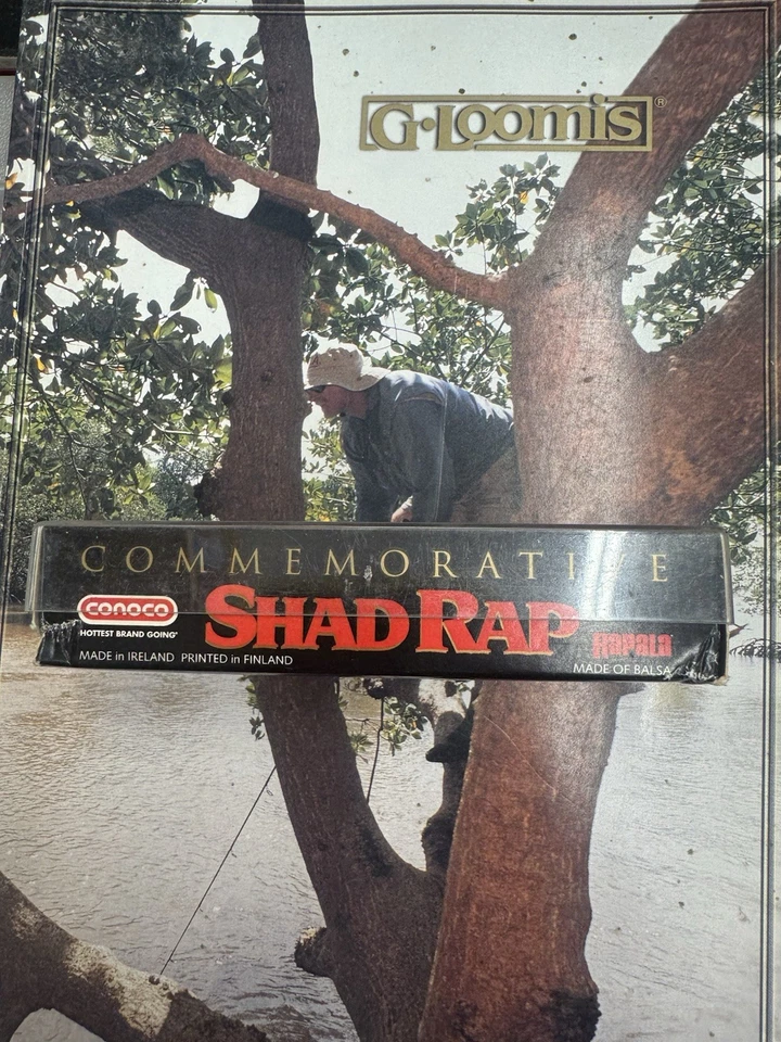 Conoco Rapala Shad Rap SR 7 SB Silver Plated Commemorative Advertising Nib - Image 2 of 3