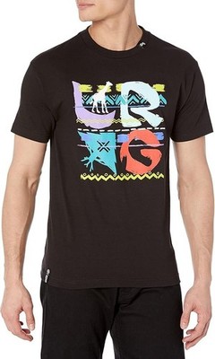 Lifted Research Group Mens LRG Stacked Bass Black Shirt NWT Small