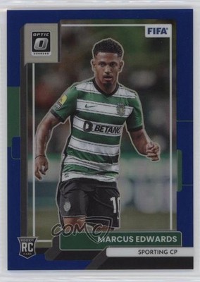 2022-23 Panini Donruss Optic Blue Prizm 20/99 Marcus Edwards #122 Rookie RC 0r9h